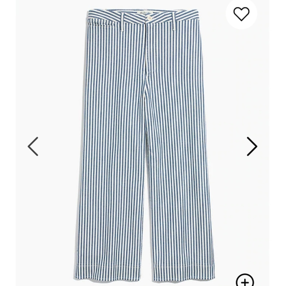 Madewell Emmett Wide-Leg Crop Pants